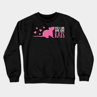 Fun gift for Rat and Mouse owners Crewneck Sweatshirt